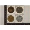 Image 2 : 4- 1 1/2" US MILITARY METAL CHALLENGE TOKENS: