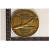 Image 1 : 4.7 OUNCE BOEING COMPANY 1964 BRASS MEDAL, PAN-