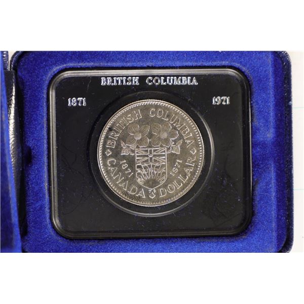 1971 CANADA BRILLIANT UNC DOLLAR IN DAMAGED