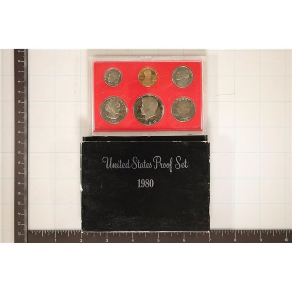 1980 US PROOF SET (WITH BOX)