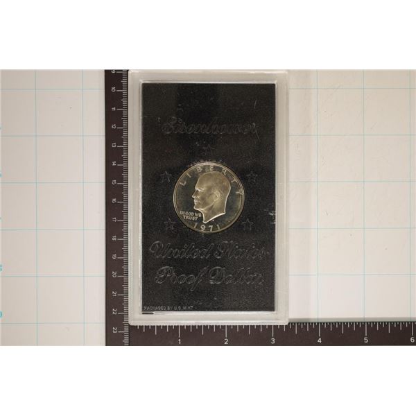 1971 IKE SILVER DOLLAR (BROWN PACK) NO BOX