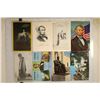 Image 1 : 8 VINTAGE ABRAHAM LINCOLN POSTCARDS 6 UNUSED