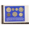 Image 2 : 6 DECADES OF AMERICAN SILVER COINAGE SET CONTAINS: