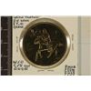 Image 2 : GOLD PLATED JOHN WAYNE US MINT MEDAL BY