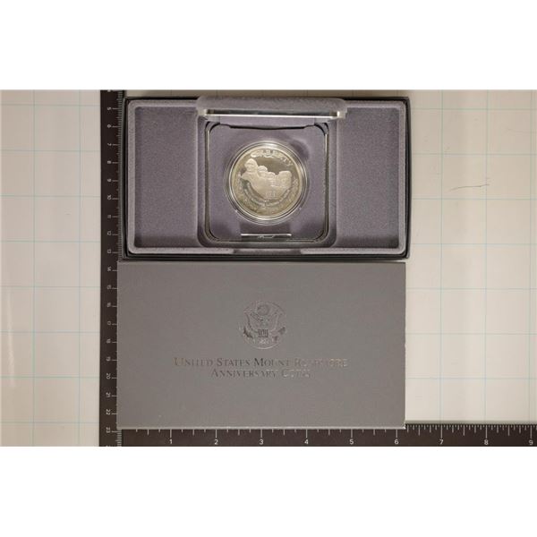 1991-S US  MT. RUSHMORE PF SILVER DOLLAR WITH CERT
