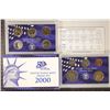 Image 1 : 2000 US PROOF SET (WITH BOX) AND WITH CERTIFICATE