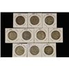 Image 1 : 10-90% SILVER FRANKLIN HALF DOLLARS: 1951-P/D/S,