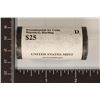 Image 1 : 2014-D $25  ROLL OF WARREN HARDING US PRESIDENTIAL