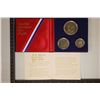 Image 1 : 1976 US SILVER 3 COIN BICENTENNIAL PROOF SET