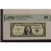 Image 1 : 1957 US $1 SILVER CERTIFICATE PMG EXTRA FINE 40