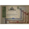 Image 2 : 6 VINTAGE STOCK CERTIFICATES AS SHOWN