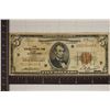 Image 1 : 1929 US $5 NATIONAL CURRENCY BROWN SEAL BILL