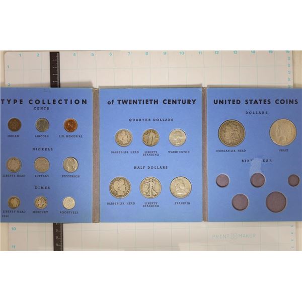 20TH CENTURY UNITED STATES COIN TYPE SET