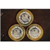 Image 2 : 3-CASINO $10 SILVER TOKENS (PF LIKE) RENO TAHOE