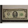 Image 1 : 1934 US $100 FEDERAL RESERVE NOTE GREEN SEAL