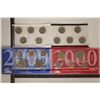 Image 1 : 2000 US MINT SET (UNC) P/D (WITH ENVELOPES)