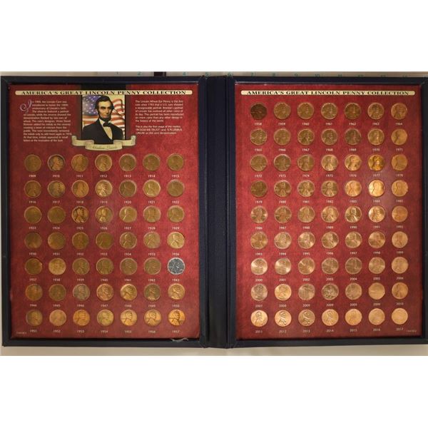 AMERICAS GREAT LINCOLN PENNY COLLECTION