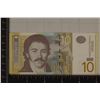 Image 1 : 2013 SERBIA  CRISP UNC 10 DINARA BILL