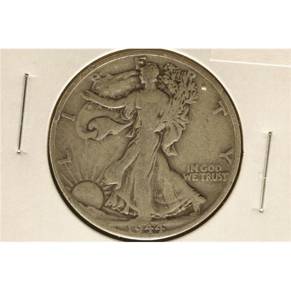 1944-D SILVER WALKING LIBERTY HALF DOLLAR