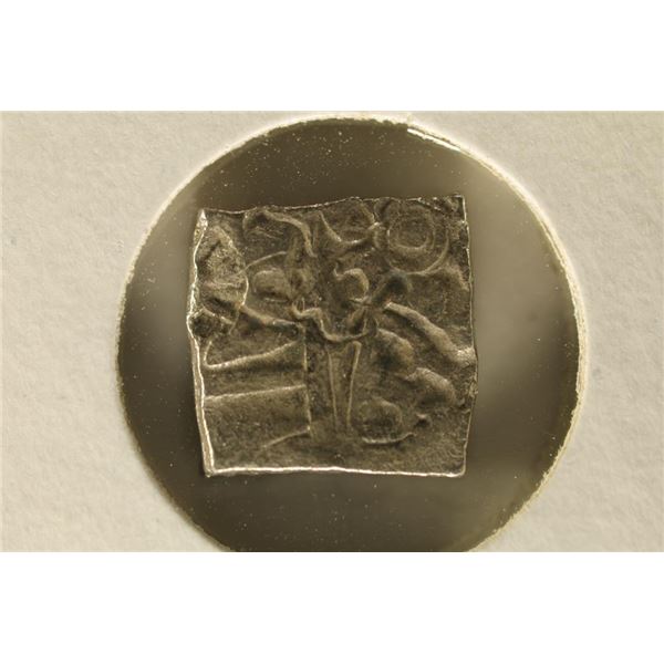 INDIA SILVER PUNCH COIN FROM 400B.C.-100A.D.