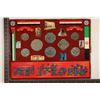 Image 2 : SOUVENIR COINS FROM IRAQ SET WITH  8 COINS SHOWING