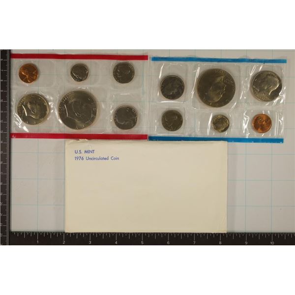 1976 US MINT SET (UNC) P/D (WITH ENVELOPE)
