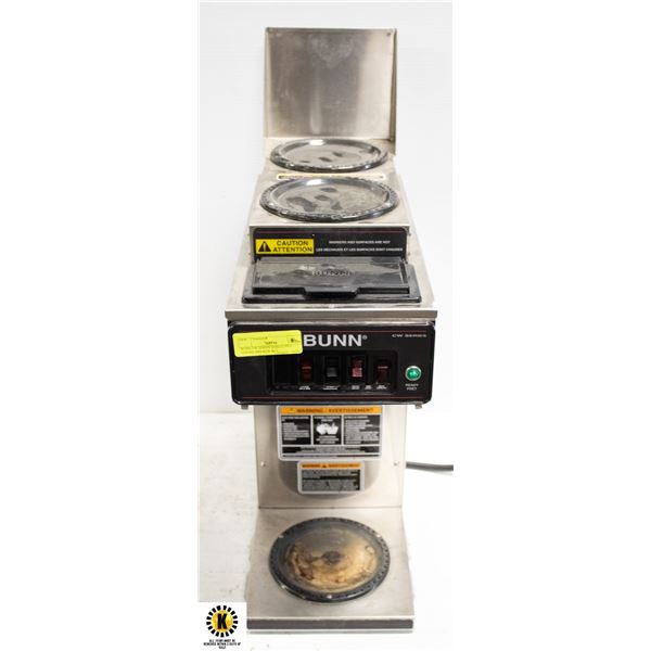 BUNN CW SERIES SINGLE POT COFFEE BREWER W/ 2