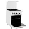 Image 2 : ATOSA 4 BURNER 1 OVEN GAS RESTAURNT RANGE