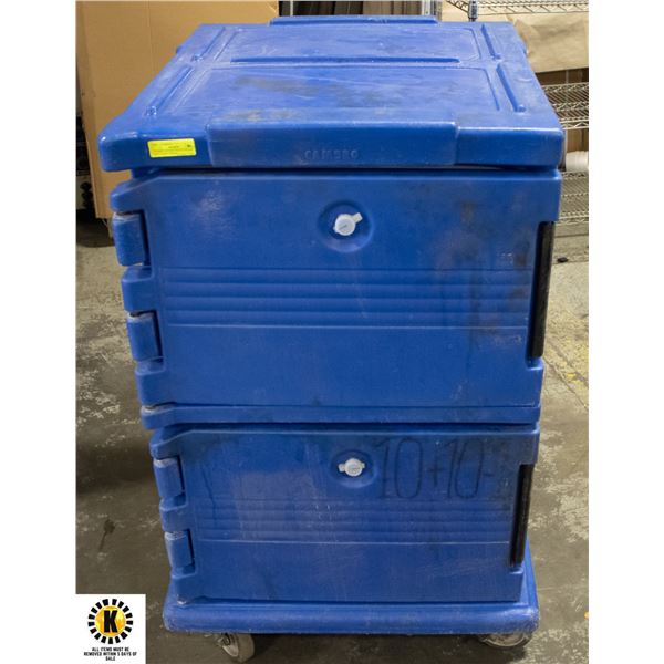 CAMBRO DOUBLE POLYETHLENE HOT FOOD CARRIER