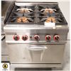 Image 1 : ST. STEEL 4 BURNER COMMERCIAL GAS (PROPANE) OVEN