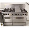Image 1 : 5 STAR 48" FREE STANDING DUAL FUEL 6 BURNER RANGE