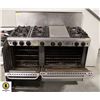 Image 2 : 5 STAR 48" FREE STANDING DUAL FUEL 6 BURNER RANGE