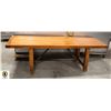 Image 1 : LARGE 8'  WOOD TABLE