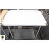 Image 1 : NEW 24" X 36" X 34" STAINLESS STEEL WORKTABLE W/
