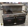 Image 1 : MOFFAT 5' COMBINATION RANGE W/ 36" GRIDDLE, 2 GAS