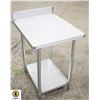 Image 1 : NEW 24" X 30" X 34" STAINLESS STEEL WORKTABLE W/