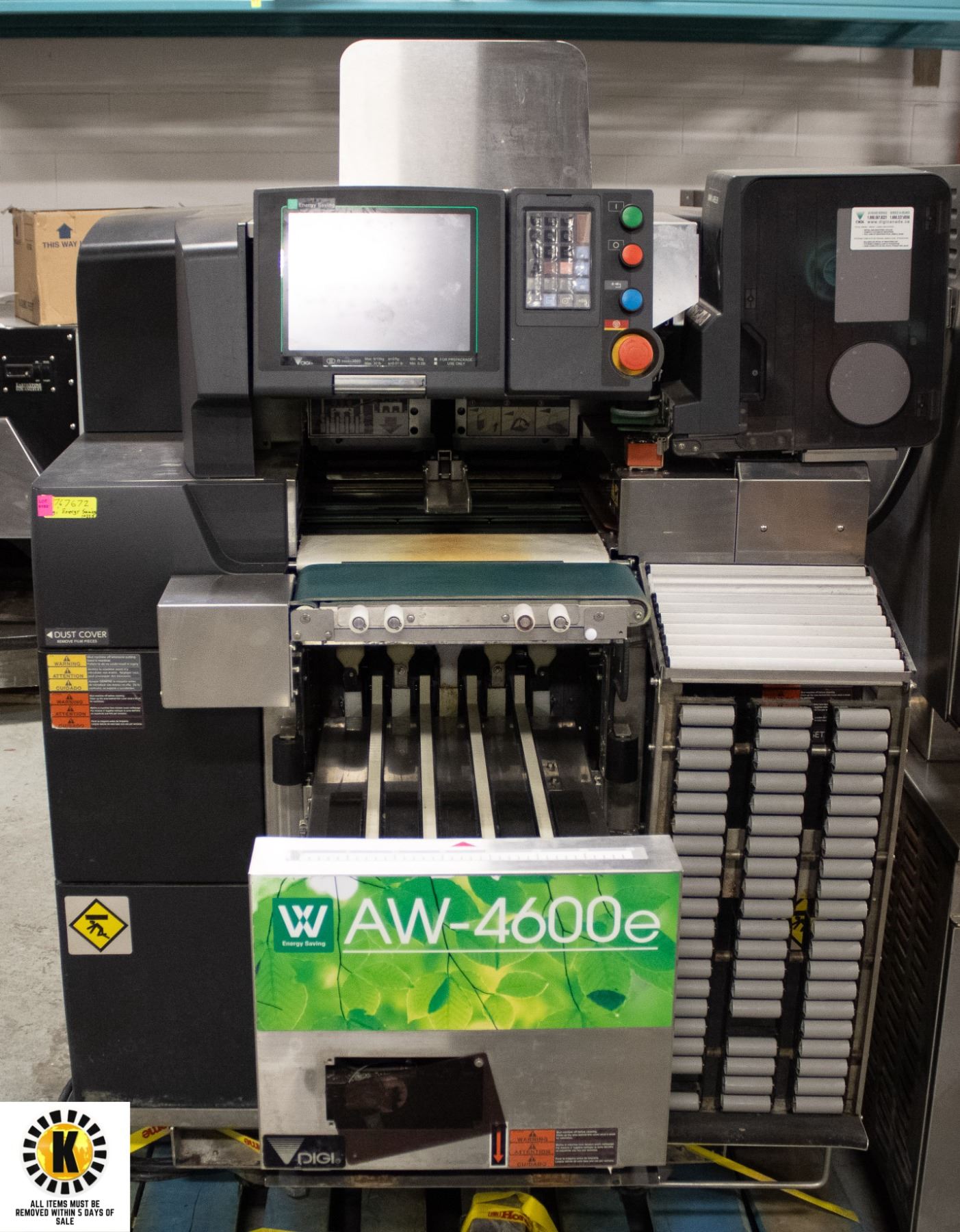 DIGI ENERGY SAVING AUTOMATIC MEAT WRAPPING MACHINE