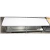 Image 1 : NEW 24" X 96" X 34" STAINLESS STEEL WORKTABLE W/