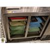 Image 1 : STAINLESS STEEL TRAY CABINET ON CASTERS W/