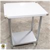Image 1 : NEW 24" X 30" X 34" STAINLESS STEEL WORKTABLE W/