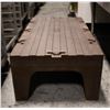 Image 1 : PLASTIC CAMBRO DUNNAGE RACK 48"X21"X12