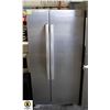 Image 1 : S&D WHIRLPOOL STAINLESS STEEL SIDE BY SIDE FRIDGE