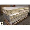 Image 2 : PALLET OF NEW ASSORTED NORBEC WALK IN PANELS