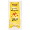 Image 1 : LOT OF 3 CAUTION WET FLOOR SIGNS