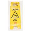 Image 1 : LOT OF 3 CAUTION WET FLOOR SIGNS