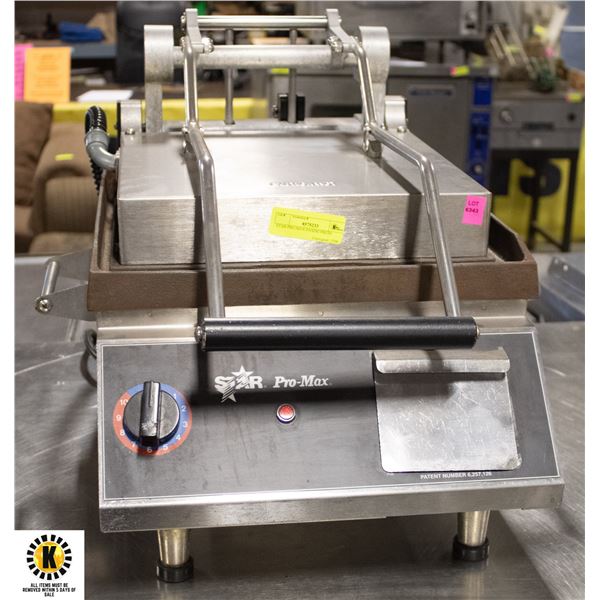 STAR-PRO MAX PANINI PRESS
