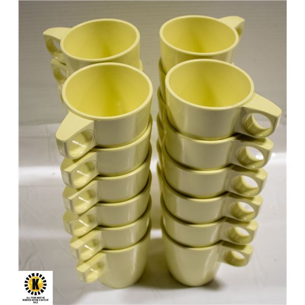 NEW 10 OZ MELAMINE COFFEE MUGS