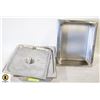 Image 1 : 2 HALF SIZE DEEP STEAM PANS