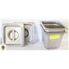 Image 1 : 2 1/6TH DEEP CHAFING PANS W/ LIDS