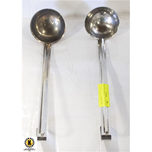 TWO  6OZ LADLES